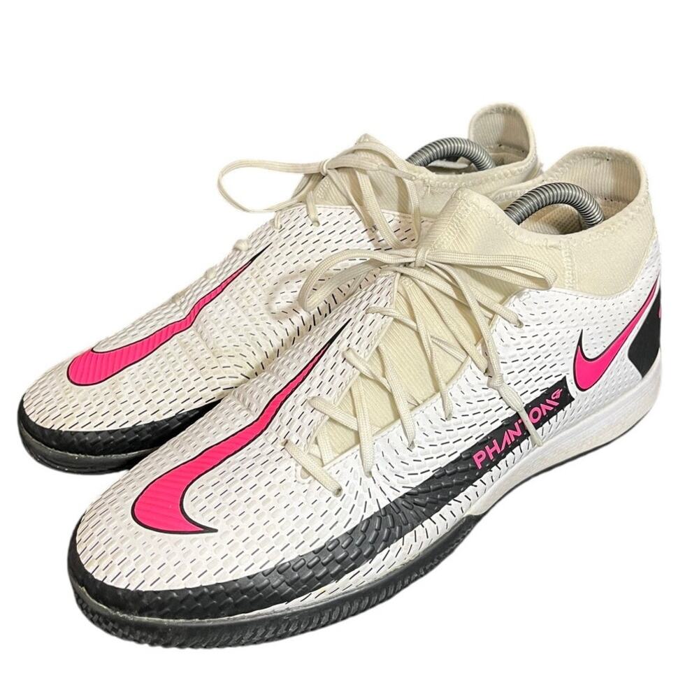 Nike Phantom GT Academy DF Mens Size 10 White Athletic Soccer Shoes CW6666-160